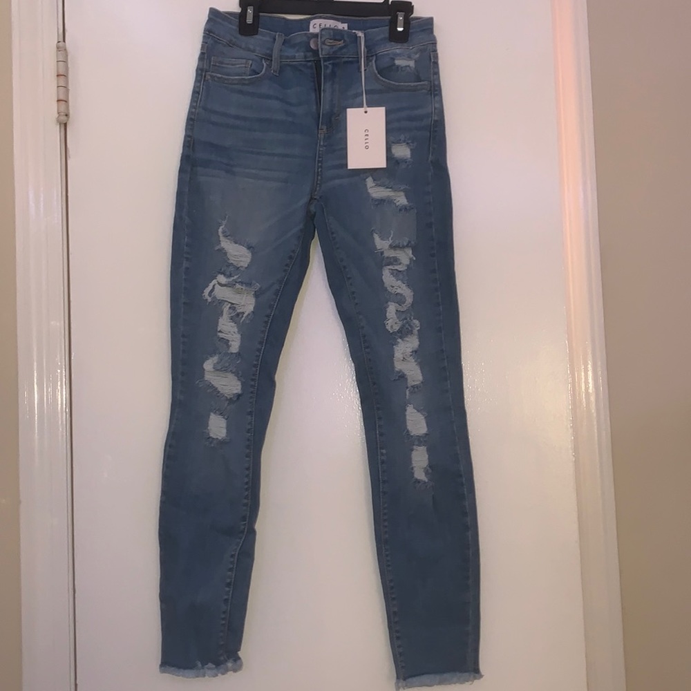 Cello ripped jeans